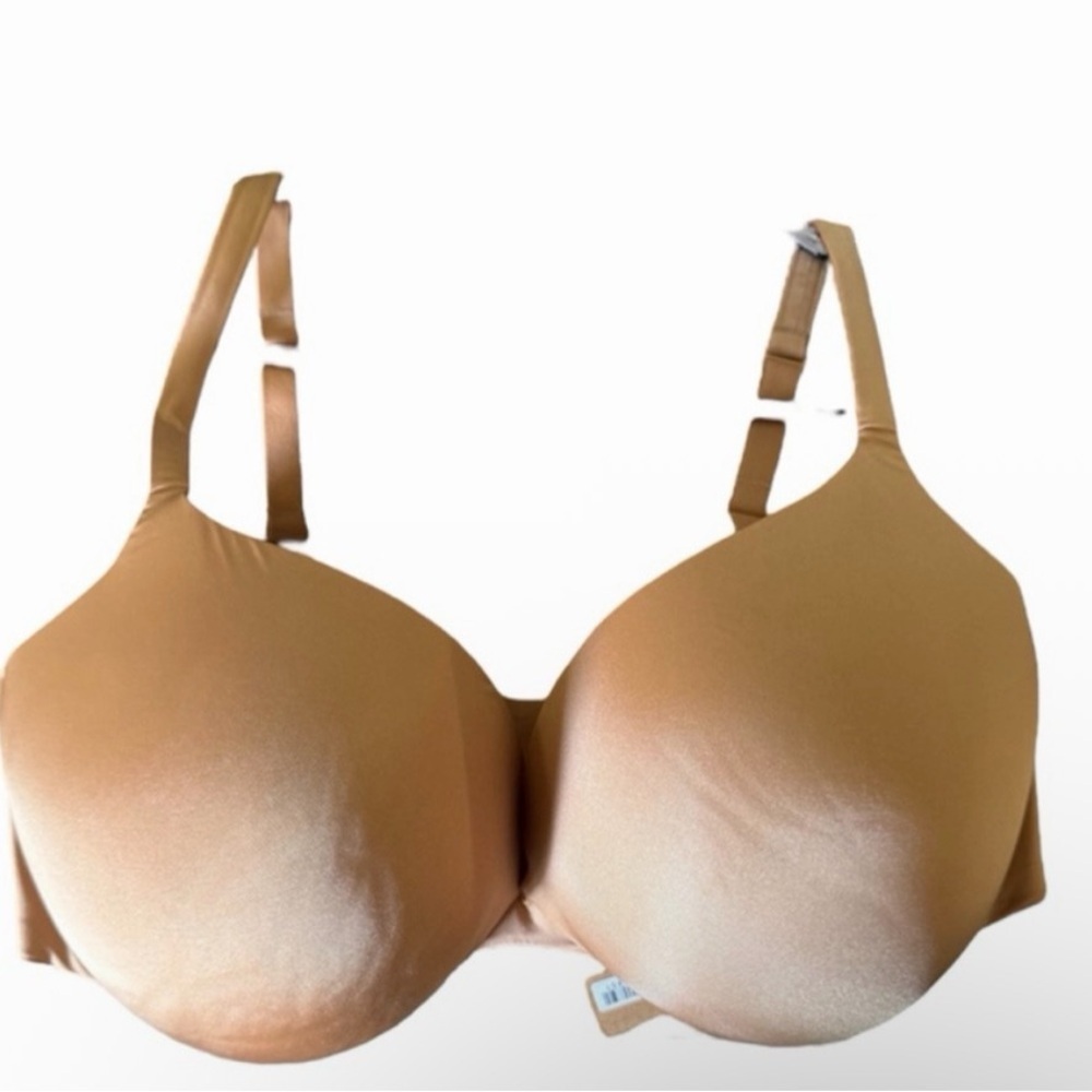 SKIMS Fits Everybody T-Shirt Bra 36DDDD Ochre Nude Seamless T-Shirt Bra NWT